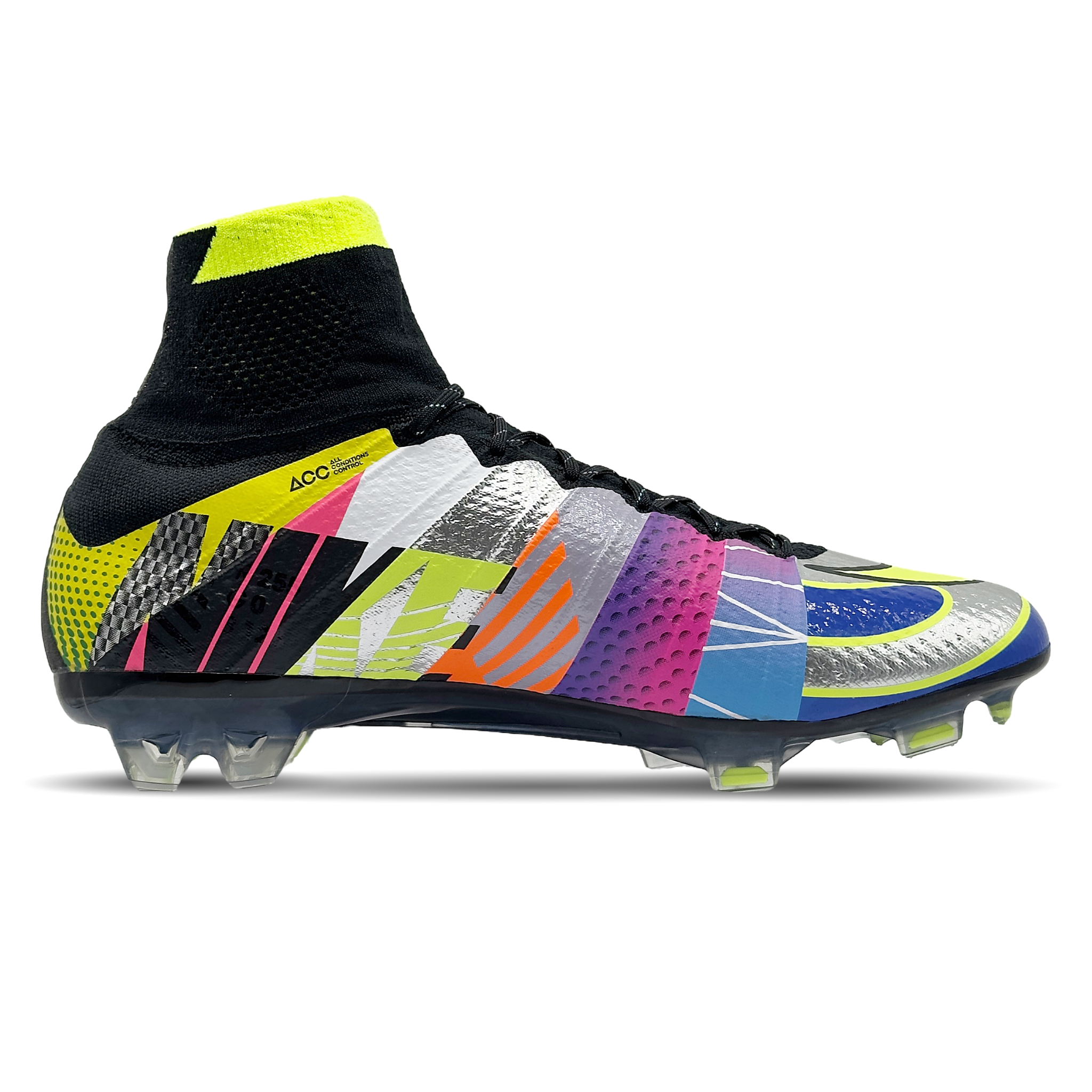 Entdecke die Nike Mercurial Superfly SE FG "What The Mercurial" (835363-007) auf STUNNINGBOOTS.com. Diese limitierten Fußballschuhe bieten dir herausragende Geschwindigkeit und Kontrolle. Mit Dynamic Fit-Kragen und einem leichten, strapazierfähigen Obermaterial bist du bereit für Höchstleistungen. Erhältlich auf STUNNINGBOOTS.com!