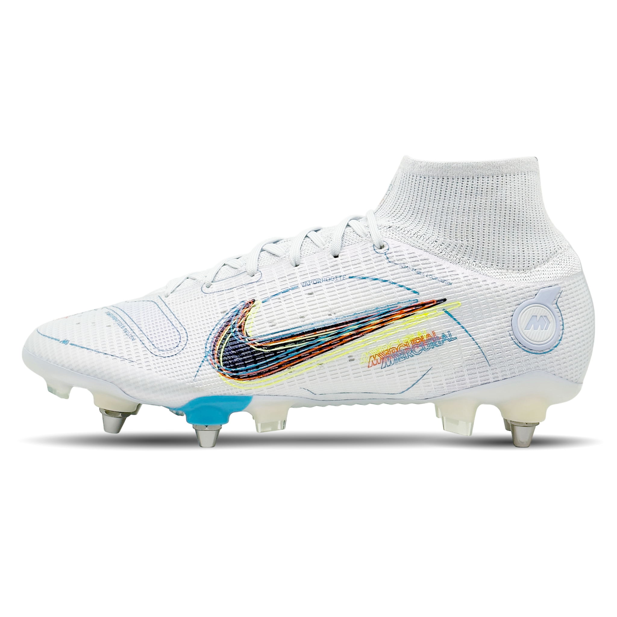 Die Nike Mercurial Superfly 8 Elite SG Pro (DJ2838-055) bieten dir ultimative Geschwindigkeit und Kontrolle auf nassem & schlammigen Boden. Mit ihrer innovativen Flyknit-Technologie und strapazierfähigem Obermaterial sorgen sie für perfekten Sitz, außergewöhnliche Ballkontrolle und explosive Beschleunigung. Das fortschrittliche Design und die leichten Materialien machen diese Fußballschuhe zur idealen Wahl für ambitionierte Spieler. Erhältlich auf STUNNINGBOOTS.com!