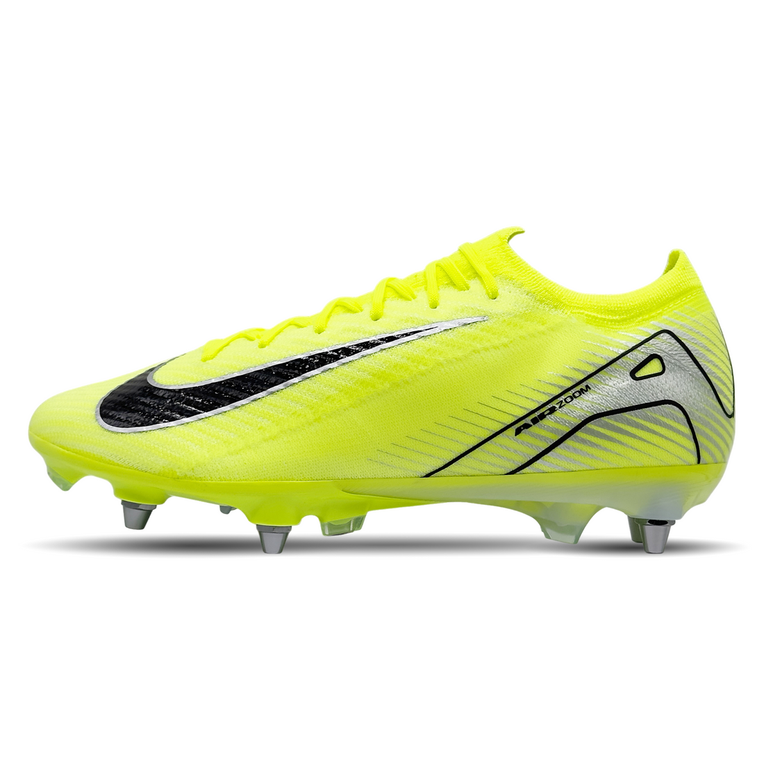 Die Nike Mercurial Zoom Vapor 16 Elite SG-Pro (FQ8688-700) sind die perfekte Wahl für Fußballspieler, die Geschwindigkeit und Kontrolle auf höchstem Niveau suchen. Diese Schuhe bieten eine reaktionsfreudige Zoom Air-Einheit für extra Dämpfung, ein leichtes, atmungsaktives Obermaterial für optimalen Komfort und ein innovatives Stollendesign für maximale Traktion auf nassem Boden. Mit ihrer präzisen Passform und fortschrittlichen Technologie helfen sie dir, dein Spiel auf das nächste Level zu heben. Jetzt erh