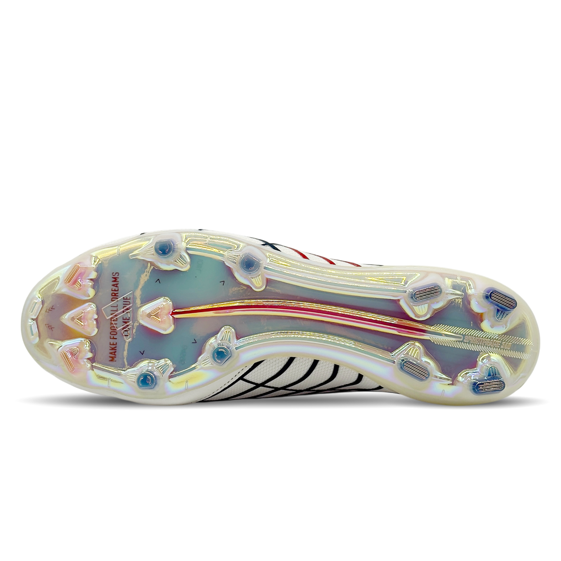 Der adidas F50 Elite FG Unisport (JQ8781) auf STUNNINGBOOTS.com verbindet leichte Bauweise mit urbanem Stil und bietet dir präzise Kontrolle und schnelle Beweglichkeit auf festem Boden. Mit enger Passform, starken Materialien und sichtbarem „30 Years“-Branding ist dieser Schuh eine Hommage an Fußball- und Sneakerkultur gleichermaßen.