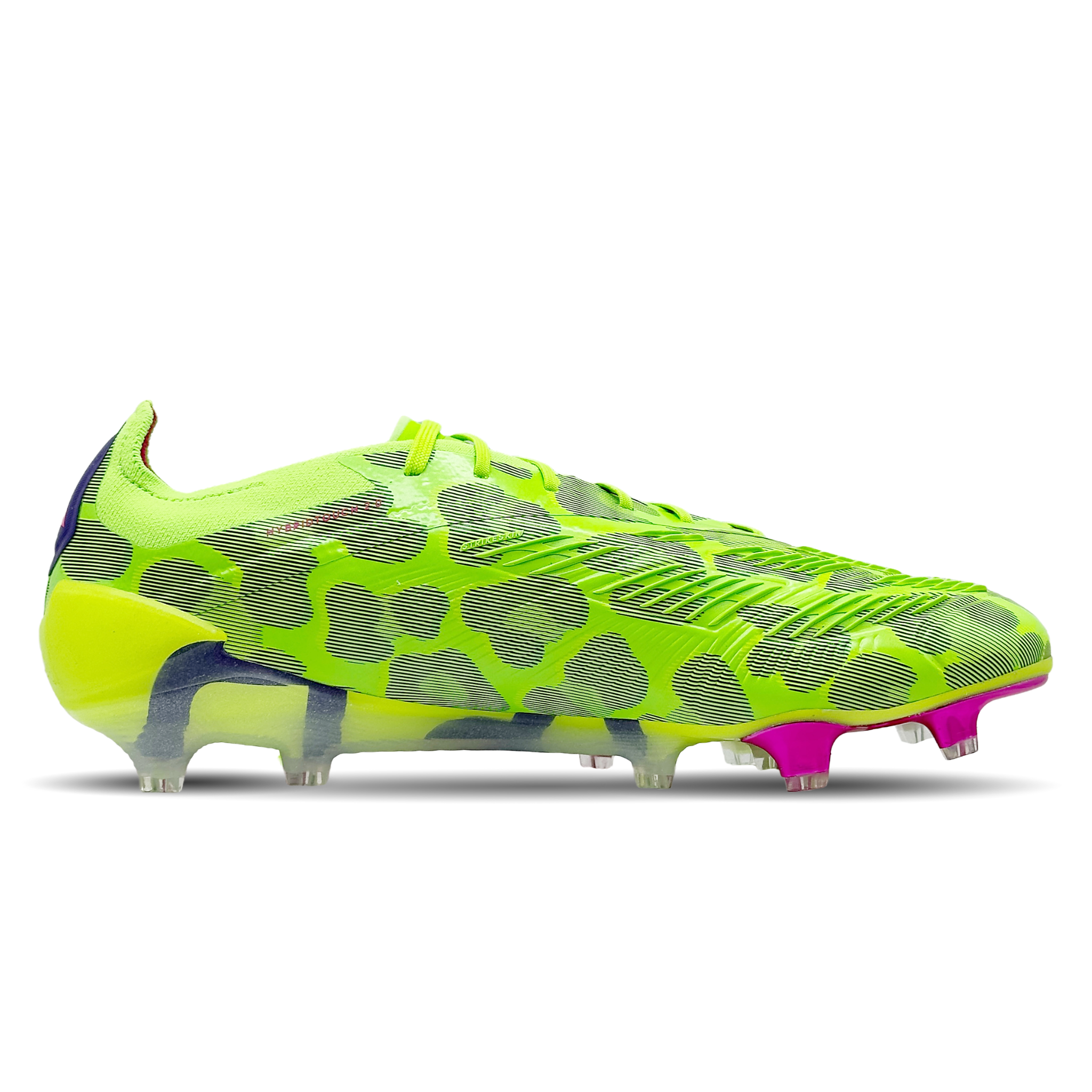 Erlebe ultimative Kontrolle und überragende Leistung auf dem Platz mit dem adidas Predator Elite FG Gen Pred (IG8771). Entwickelt für Präzision und Stabilität bietet dieser Schuh unübertroffene Ballkontrolle und Traktion auf festen Untergründen. Hol dir deinen Vorteil auf STUNNINGBOOTS.com und dominiere das Spiel!