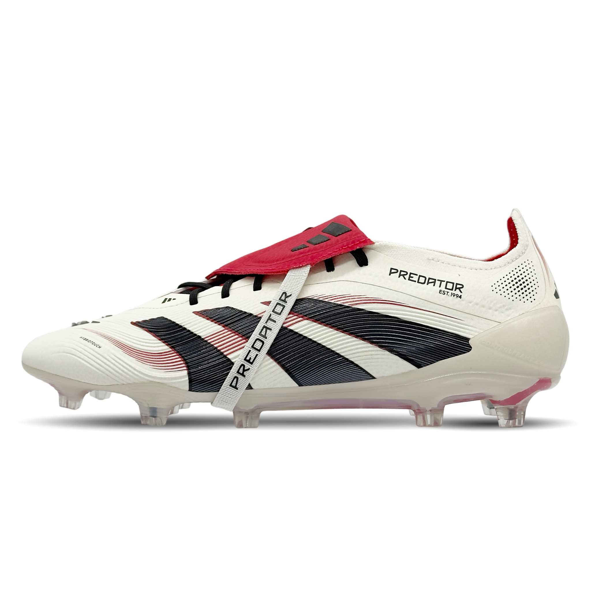 Entdecke die adidas Predator Elite FT FG Fußballschuhe (ID8968) auf STUNNINGBOOTS.com. Diese Fußballschuhe bieten erstklassige Kontrolle und Präzision auf festem Boden. Mit einem innovativen Design und hochwertigen Materialien sorgen sie für optimalen Halt und Komfort. Das nahtlose Obermaterial und die fortschrittliche Sohlenkonstruktion verbessern dein Spiel. Erhältlich auf STUNNINGBOOTS.com.