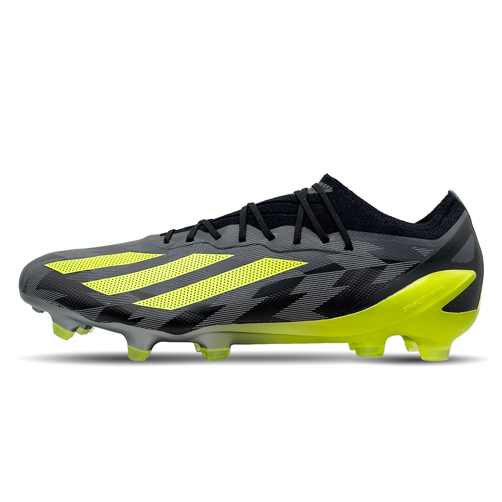 Erlebe ultimative Geschwindigkeit und Agilität mit den adidas X Crazyfast.1 FG Fußballschuhen (IG0670) für festen Boden. Das leichte, atmungsaktive Obermaterial bietet perfekten Halt und explosive Beschleunigung, ideal für dynamische Spieler, die auf schnelle Richtungswechsel setzen. Das innovative Design garantiert maximalen Komfort und Stabilität, sodass du jederzeit deine beste Leistung abrufen kannst. Jetzt auf STUNNINGBOOTS.com erhältlich!