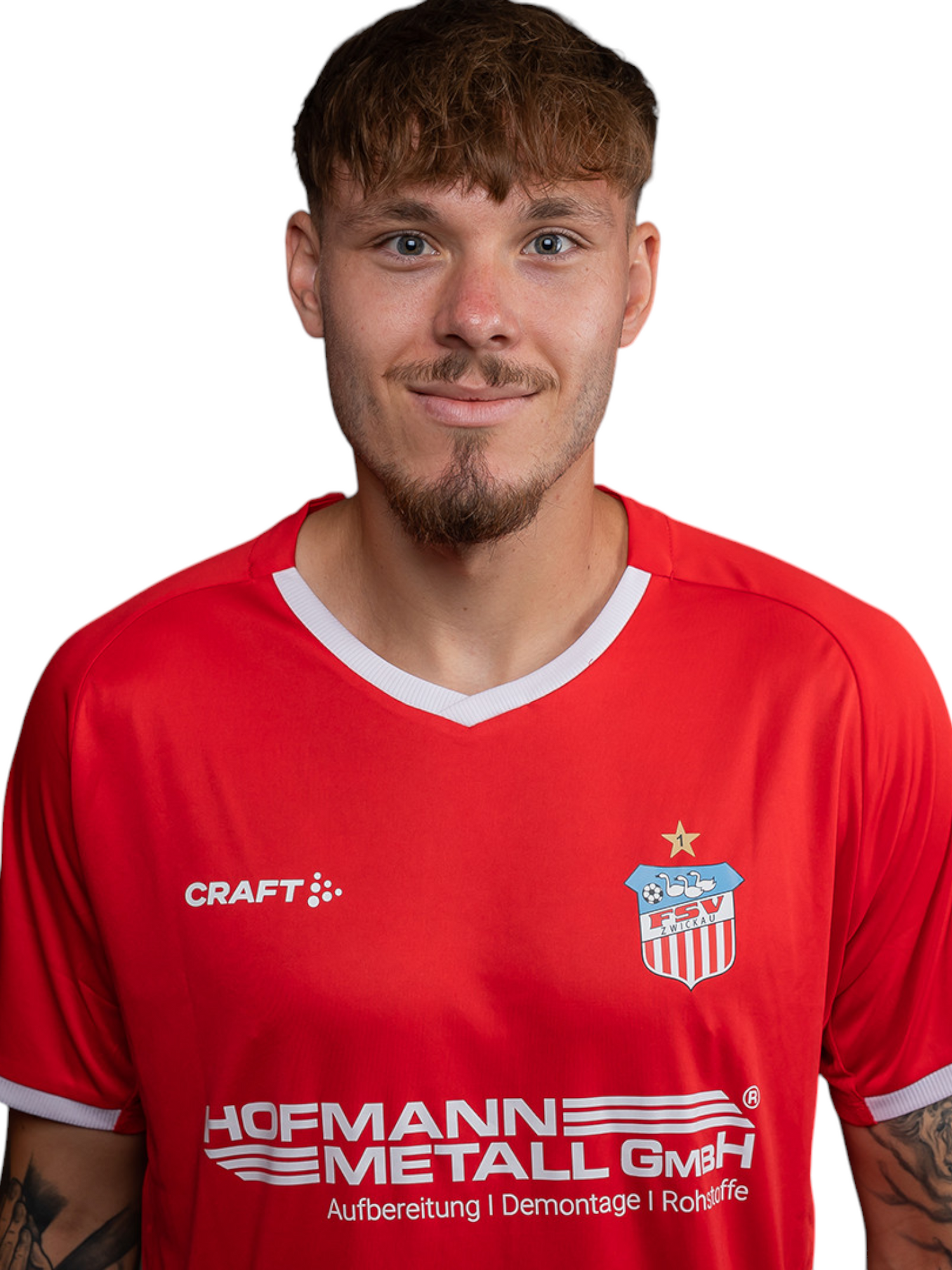 Sandro Sengersdorf FSV Zwickau Verteidiger in der 3. Liga – Fußballprofi des FSV im Trikot der aktuellen Saison