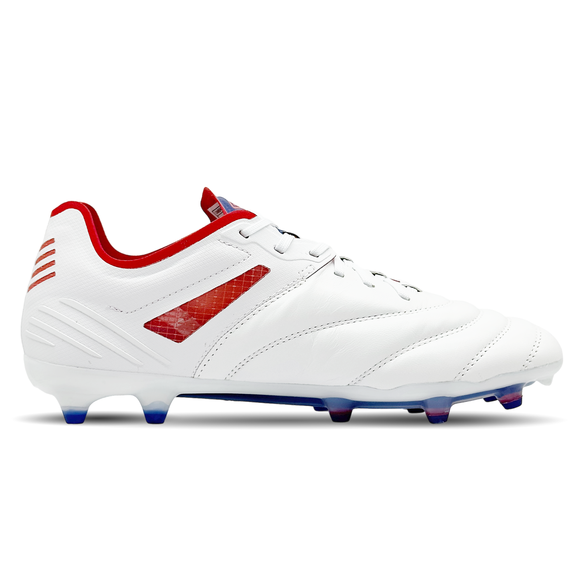 Der Umbro Tocco IV Pro FG (81978U-MD2) ist ein Premium-Fußballschuh für festen Boden, ideal für Spieler, die Kontrolle und Komfort suchen. Er bietet hervorragende Ballkontrolle dank des speziellen Obermaterials und eine dämpfende Sohle für zusätzlichen Komfort und Stabilität. Erhältlich auf STUNNINGBOOTS.com.