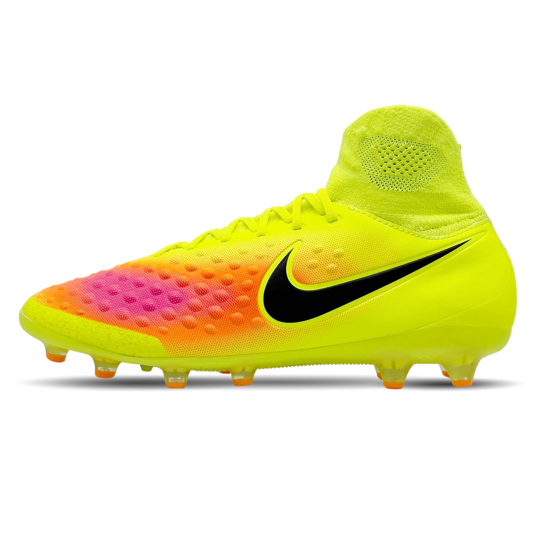 Der Nike Magista Orden II AG-Pro [843811-708] wurde für kreative Spielmacher entwickelt. Das Dynamic Fit Collar bietet eine sockenähnliche Passform, während das strukturierte Obermaterial für präzise Ballkontrolle sorgt. Perfekt für Kunstrasen. Jetzt auf STUNNINGBOOTS.com erhältlich.