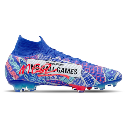 Erlebe die Spitzenleistung mit den Nike Mercurial Superfly 7 Elite SE FG &quot;Jadon Sancho&quot; [CJ1232-403] Fußballschuhen, jetzt auf STUNNINGBOOTS.com. Speziell mit Jadon Sancho entworfen, bieten diese Schuhe außergewöhnliche Geschwindigkeit, Traktion und Ballkontrolle auf festem Boden. Ideal für ambitionierte Spieler, die ihr Spiel auf das nächste Level heben wollen. Bestelle jetzt und dominiere das Spielfeld!