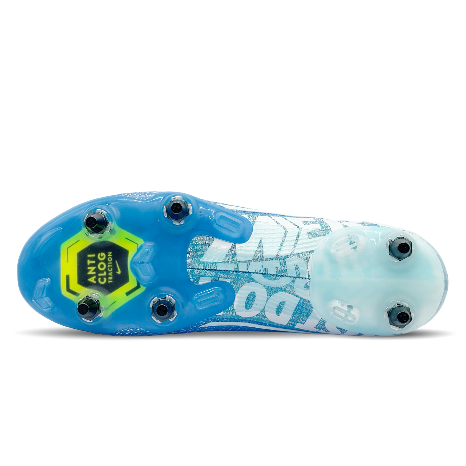 Die Nike Mercurial Superfly 7 Elite SG-Pro AC (AT7894-414) bieten dir optimale Traktion und Stabilität auf weichem Boden. Ihr komfortables, sockenähnliches Design sorgt für eine perfekte Passform, während das innovative Obermaterial präzise Ballkontrolle ermöglicht. Hol dir diese hochmodernen Fußballschuhe jetzt auf STUNNINGBOOTS.com und verbessere dein Spiel mit Geschwindigkeit und Präzision.