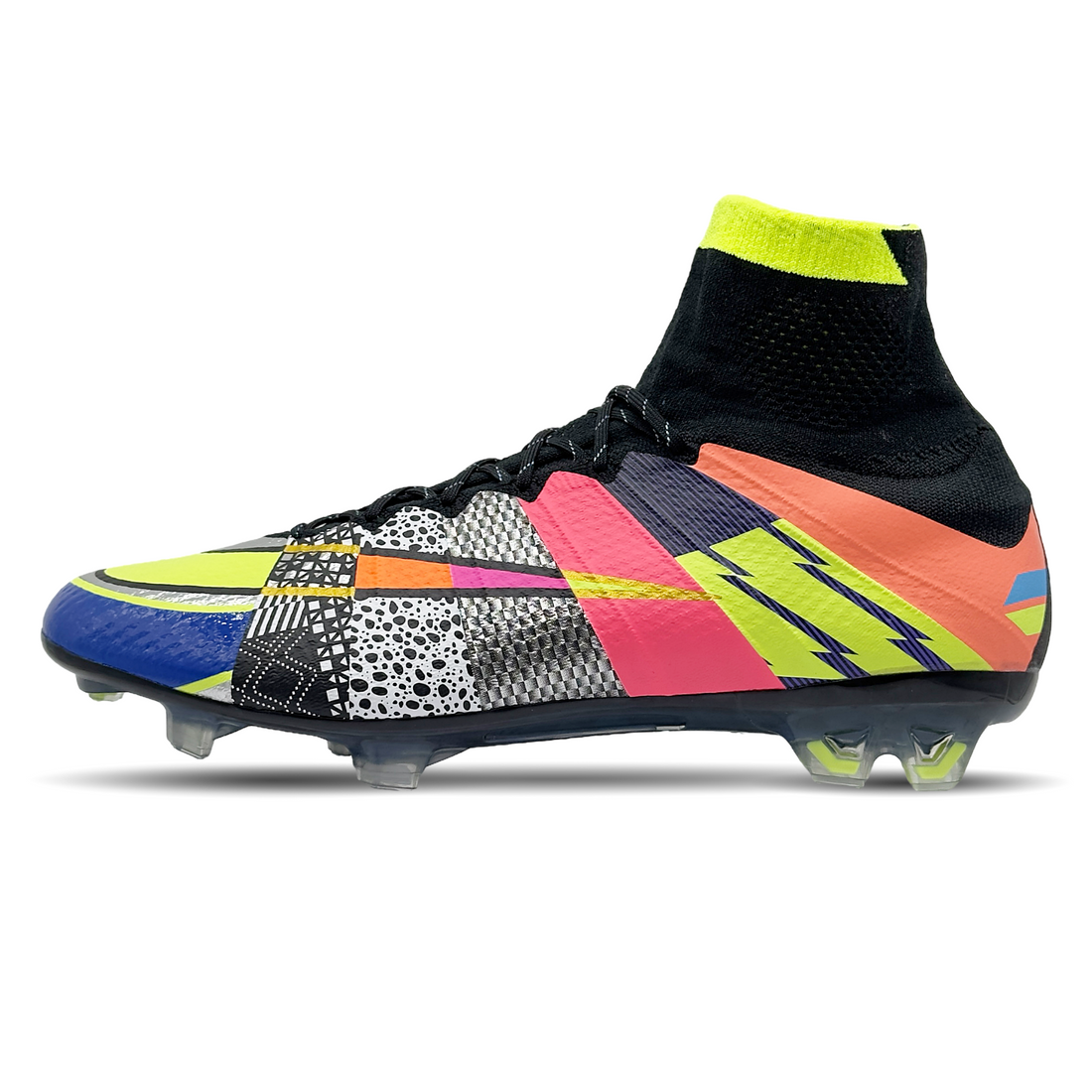 Entdecke die Nike Mercurial Superfly SE FG &quot;What The Mercurial&quot; (835363-007) auf STUNNINGBOOTS.com. Diese limitierten Fußballschuhe bieten dir herausragende Geschwindigkeit und Kontrolle. Mit Dynamic Fit-Kragen und einem leichten, strapazierfähigen Obermaterial bist du bereit für Höchstleistungen. Erhältlich auf STUNNINGBOOTS.com!