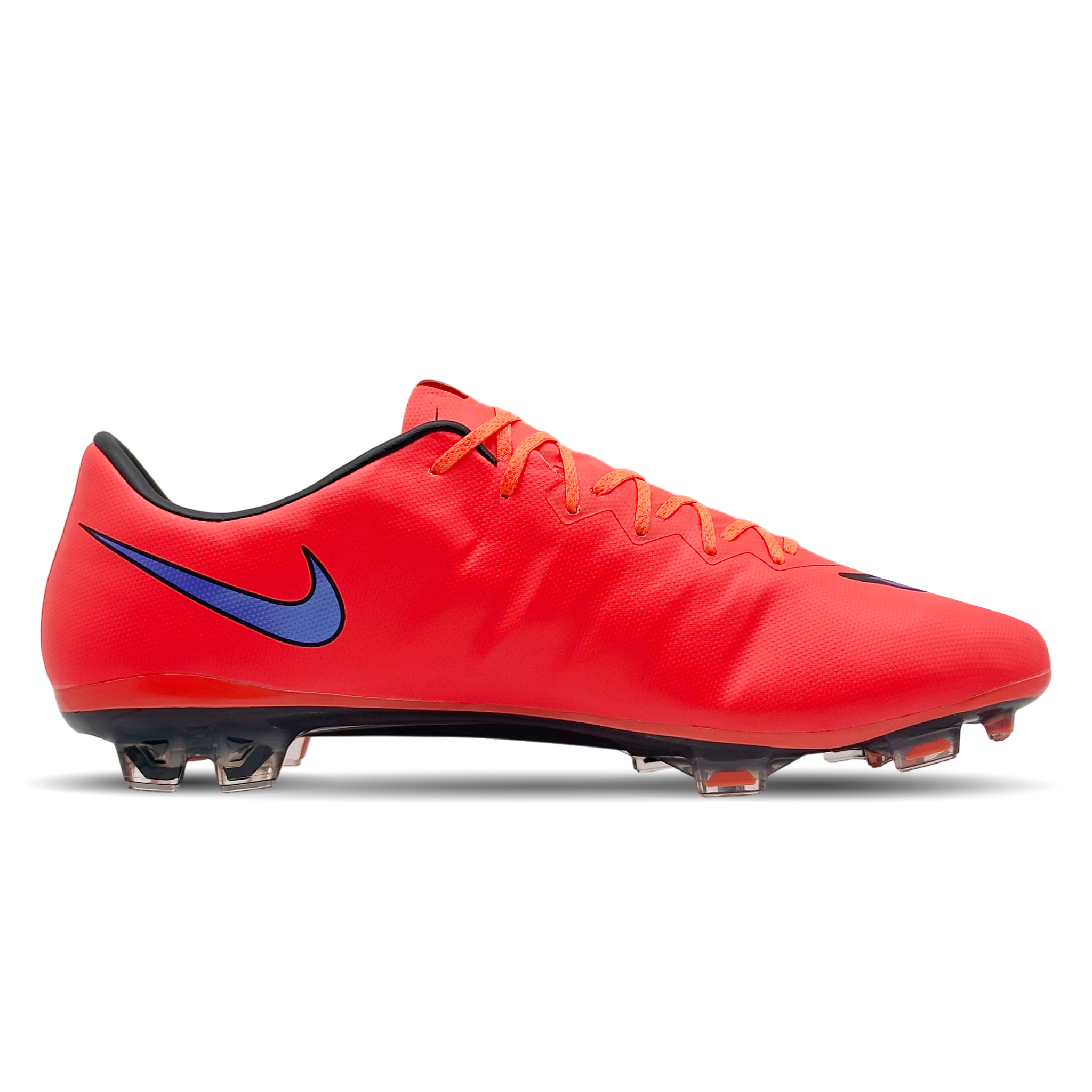 Der Nike Mercurial Vapor 10 FG (648553-651) ist ein High-Performance-Fußballschuh, der speziell für Speed und Präzision auf festen Böden entwickelt wurde. Das leichte Obermaterial bietet eine perfekte Passform und außergewöhnliche Ballkontrolle, während die innovative Stollenkonfiguration maximale Traktion ermöglicht. Das auffällige Design in leuchtendem Orange unterstreicht deinen Stil auf dem Platz. Ideal für Spieler, die Wert auf Geschwindigkeit und Technik legen. Jetzt auf STUNNINGBOOTS.com erhältlich!