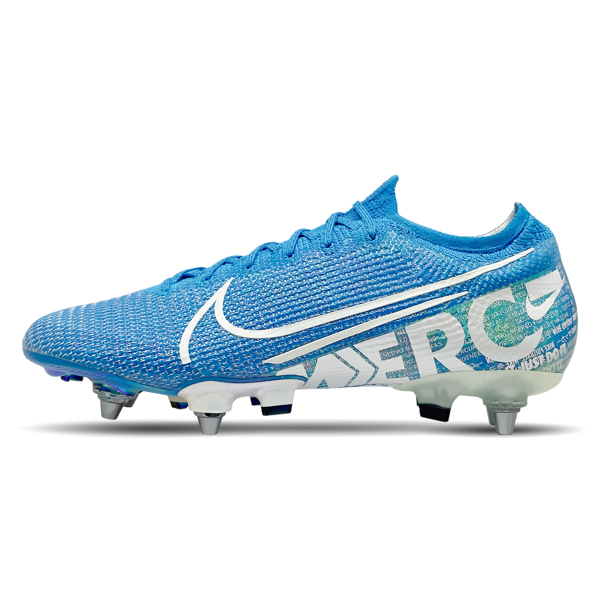 Die Nike Mercurial Vapor 13 Elite SG-Pro (CJ6124-415) Fußballschuhe bieten dir exzellenten Grip und Beschleunigung auf weichen Böden. Das Flyknit-Obermaterial passt sich deinem Fuß an und sorgt für ein sockenähnliches Tragegefühl, während die ACC-Technologie optimale Ballkontrolle bei allen Wetterbedingungen ermöglicht. Perfekt für schnelle und agile Spieler. Erhältlich auf STUNNINGBOOTS.com.