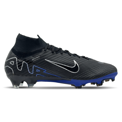 Erlebe den Nike Mercurial Zoom Superfly 9 Elite FG (DJ4977-040) auf STUNNINGBOOTS.com. Für festen Rasen konzipiert, bietet er explosive Geschwindigkeit dank Zoom Air-Einheit und hervorragende Ballkontrolle durch Flyknit-Obermaterial. Dynamic Fit sorgt für eine sockenähnliche Passform. Perfekt für schnelle Richtungswechsel.