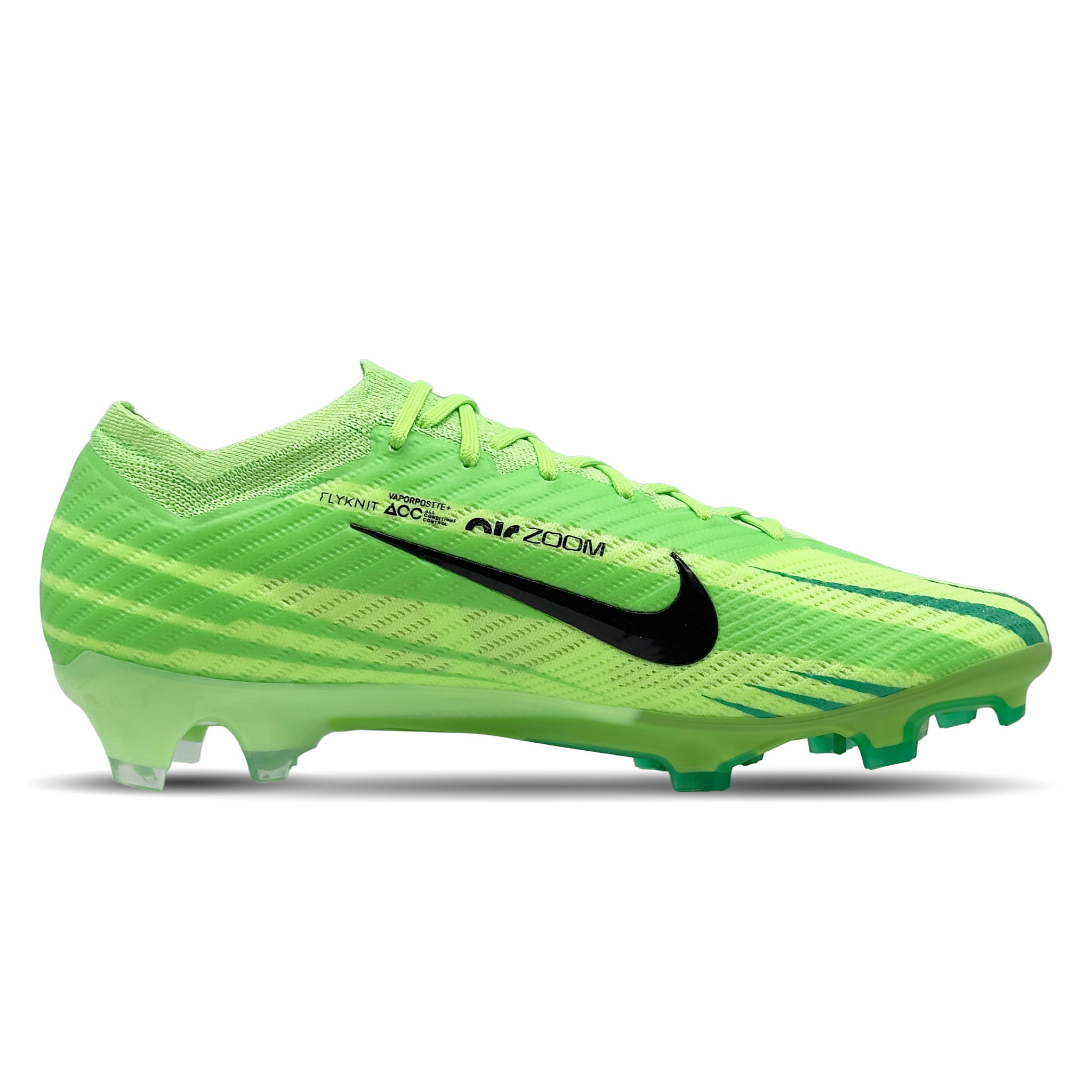 Entdecke die Nike Mercurial Zoom Vapor 15 MDS Elite FG Fußballschuhe (FJ7196-300) in markantem Grün. Diese Schuhe sind für ultimative Geschwindigkeit und Präzision auf festem Boden konzipiert. Das innovative Design bietet eine perfekte Passform und verbesserte Traktion, um deine Leistung zu maximieren. Ideal für ambitionierte Spieler, die Wert auf Stil und Funktion legen.