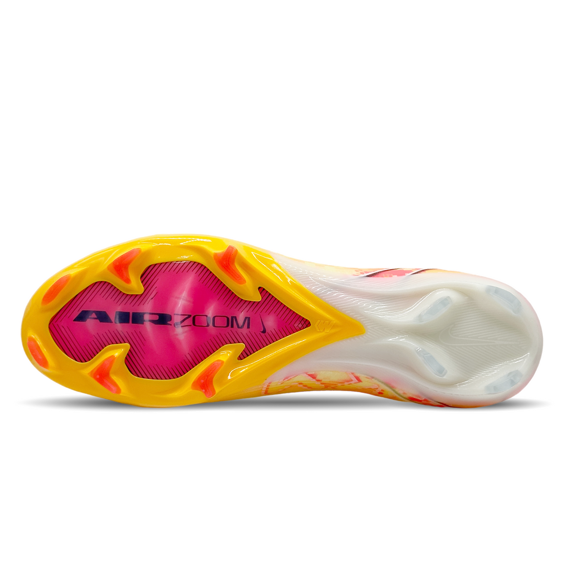 Die Nike Mercurial Zoom Vapor 16 Elite KM FG (FQ8683-800) sind die perfekte Wahl für Fußballspieler, die Geschwindigkeit und Kontrolle auf höchstem Niveau suchen. Diese Schuhe bieten eine reaktionsfreudige Zoom Air-Einheit für extra Dämpfung, ein leichtes, atmungsaktives Obermaterial für optimalen Komfort und ein innovatives Stollendesign für maximale Traktion auf festem Boden. Mit ihrer präzisen Passform und fortschrittlichen Technologie helfen sie dir, dein Spiel auf das nächste Level zu heben. Jetzt erhä