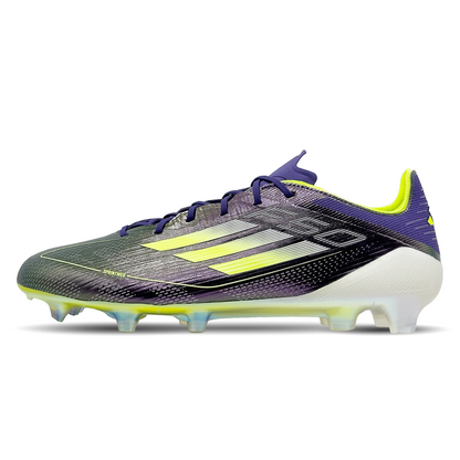 Der adidas F50 Elite FG LC Teaser (IF4257) ist der perfekte Schuh für schnelle und agile Spieler. Seine leichte Konstruktion und das FG-Stollensystem bieten dir optimale Traktion und Stabilität auf festem Boden. Das innovative Design sorgt für exzellenten Ballkontakt und präzise Ballführung. Verpasse nicht die Gelegenheit, dein Spiel auf das nächste Level zu heben. Erhältlich auf STUNNINGBOOTS.com!