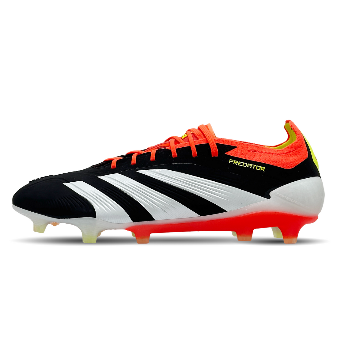 Der adidas Predator Elite FG (IE1802) ist ein Maßstab für Präzision und Leistung. Mit seinem innovativen Design und seiner erstklassigen Konstruktion bietet er ultimativen Komfort und Kontrolle auf dem Platz. Bereite dich darauf vor, dein Spiel auf ein neues Niveau zu heben. Hol ihn dir jetzt auf STUNNINGBOOTS.com!