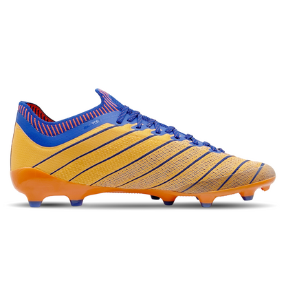 Der Umbro Velocita Elixir Pro FG (81927U-LUK) ist für schnelle, präzise Bewegungen auf festem Untergrund konzipiert. Mit seinem leichten Obermaterial und der flexiblen Sohle garantiert dieser Fußballschuh herausragenden Komfort und Stabilität. Er bietet exzellente Ballkontrolle und Unterstützung bei schnellen Richtungswechseln, ideal für dynamische Spieler, die Höchstleistungen erbringen wollen. Erhältlich auf STUNNINGBOOTS.com.